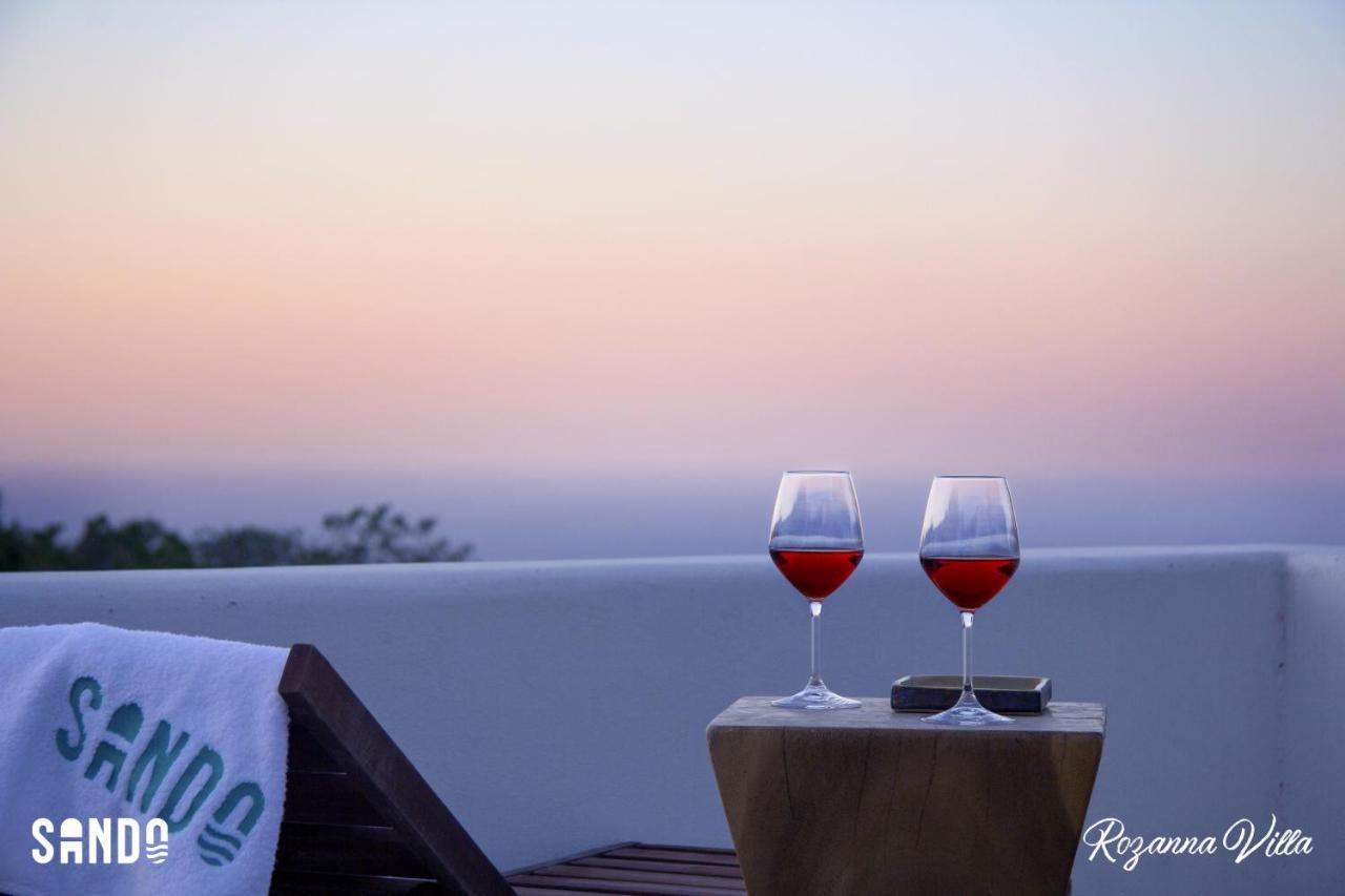 Sando Traditional Cave Villas With Jacuzzi And Sea View Vourvoulos Luaran gambar