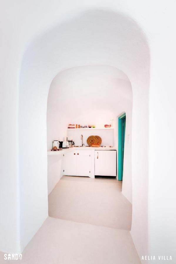 Sando Traditional Cave Villas With Jacuzzi And Sea View Vourvoulos Luaran gambar