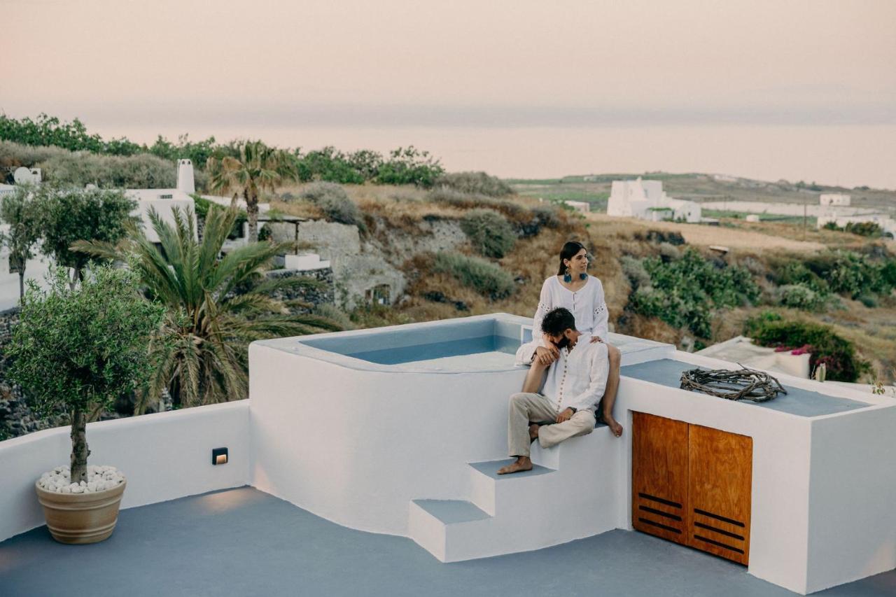 Sando Traditional Cave Villas With Jacuzzi And Sea View Vourvoulos Luaran gambar