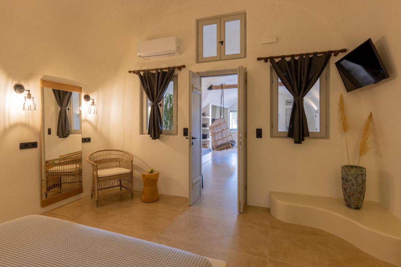 Sando Traditional Cave Villas With Jacuzzi And Sea View Vourvoulos Luaran gambar