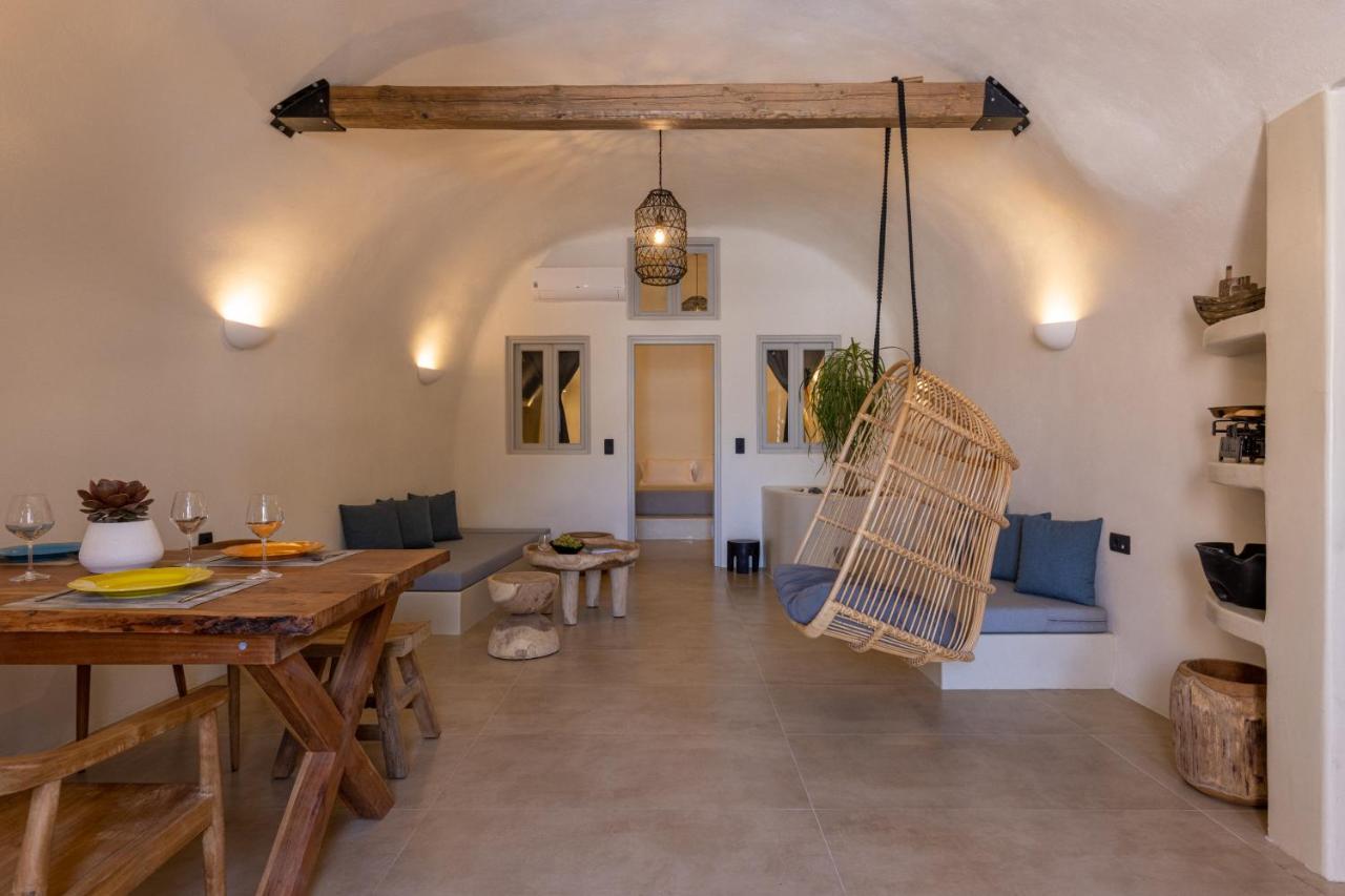 Sando Traditional Cave Villas With Jacuzzi And Sea View Vourvoulos Luaran gambar