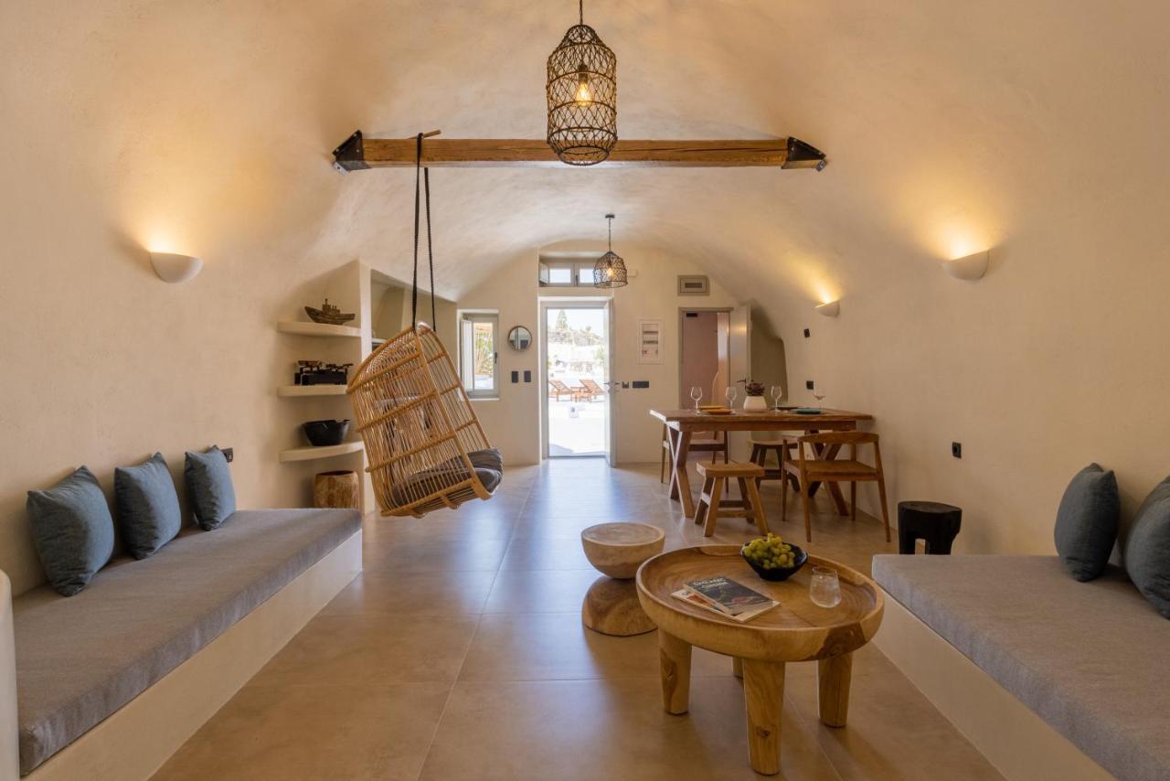 Sando Traditional Cave Villas With Jacuzzi And Sea View Vourvoulos Luaran gambar